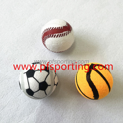 Rubber Basketball Chew Sound Squeaky Pet Dog Training Toy Ball supplier