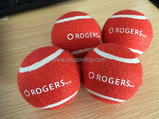 pet toy rubber tennis ball supplier