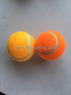 promotional orange tennis ball felt supplier